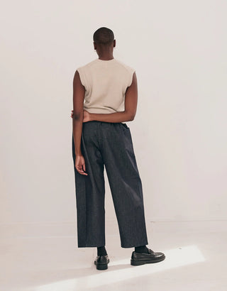 Ceucle - Pantalon tapered chapitre 5 - Indigo