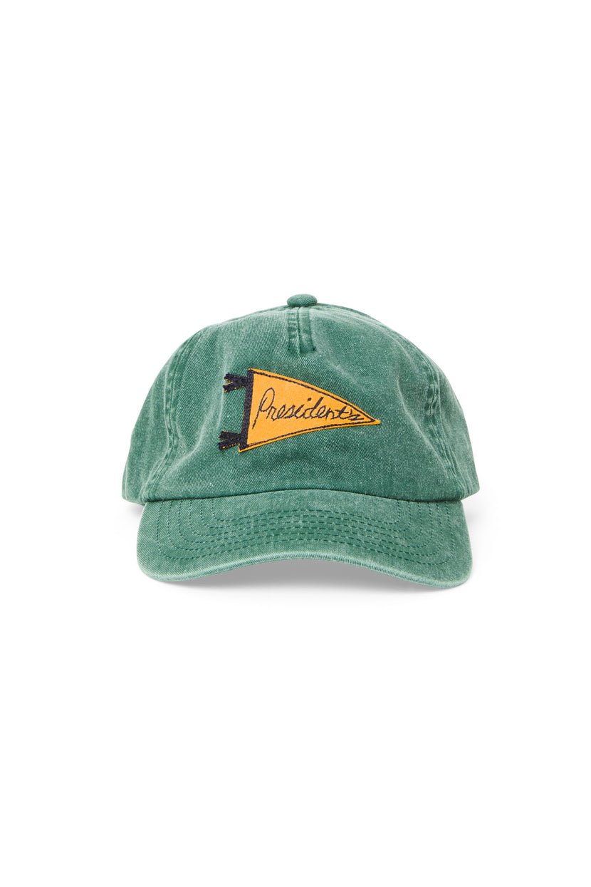 President's - Baseball Cap P'S Gabardine - Green