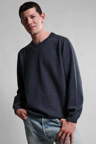 Armen Pull Col Rond - Navy Mix