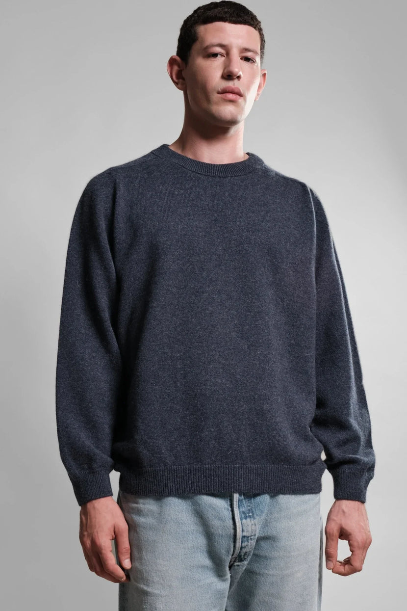 Armen Pull Col Rond - Navy Mix