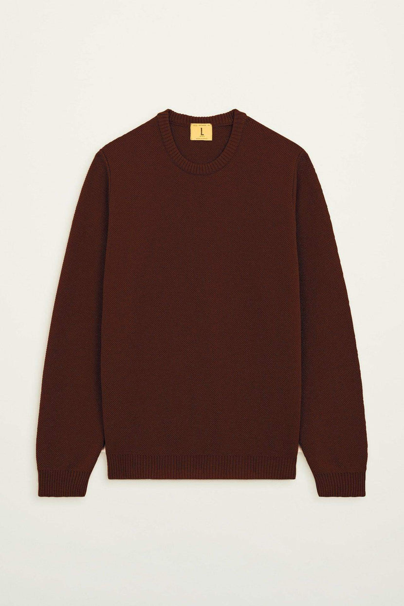 Youri col rond - Brique - Parure store