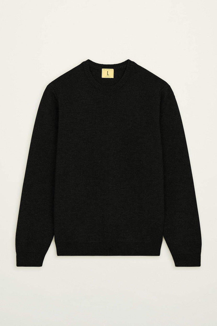 Youri col rond - Noir - Parure store