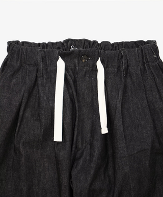 Sillage - Baggy Trousers Black Denim One Wash
