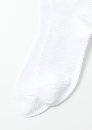 Rototo - R1427 Organic Daily 3 Pack Ribbed Crew Socks