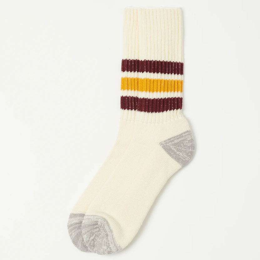Coarse R1255 - Bordeaux / Yellow