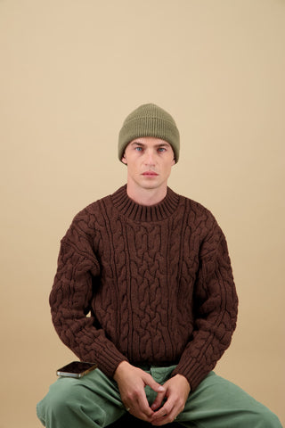 Nitto Knitwear - Ara Vert militaire
