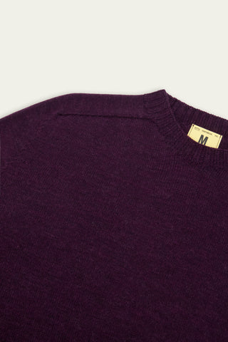 Nitto Knitwear - Aris Pull col rond - Prune