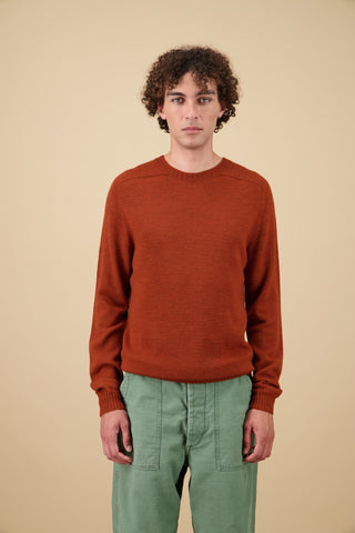 Nitto Knitwear - Aris Pull col rond - Orange