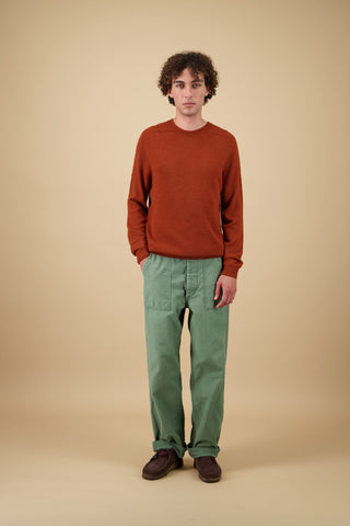 Nitto Knitwear - Aris Pull col rond - Orange