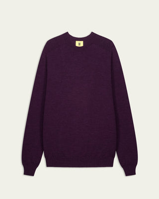 Nitto Knitwear - Aris Pull col rond - Prune