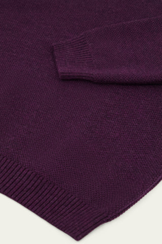 Nitto Knitwear - Youri camionneur - Prune