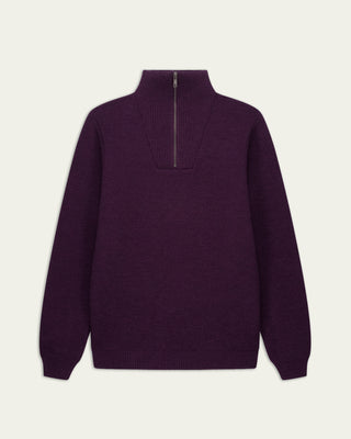 Nitto Knitwear - Youri camionneur - Prune