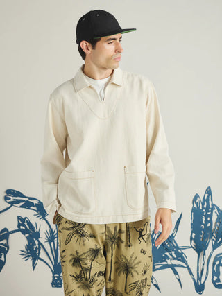 Universal works - Smock overshirt - Ecru