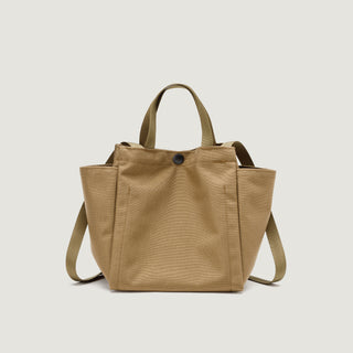 Bags In Progress - Small Side Pocket Tote - Khaki