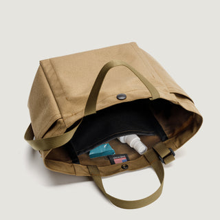 Bags In Progress - Small Side Pocket Tote - Khaki