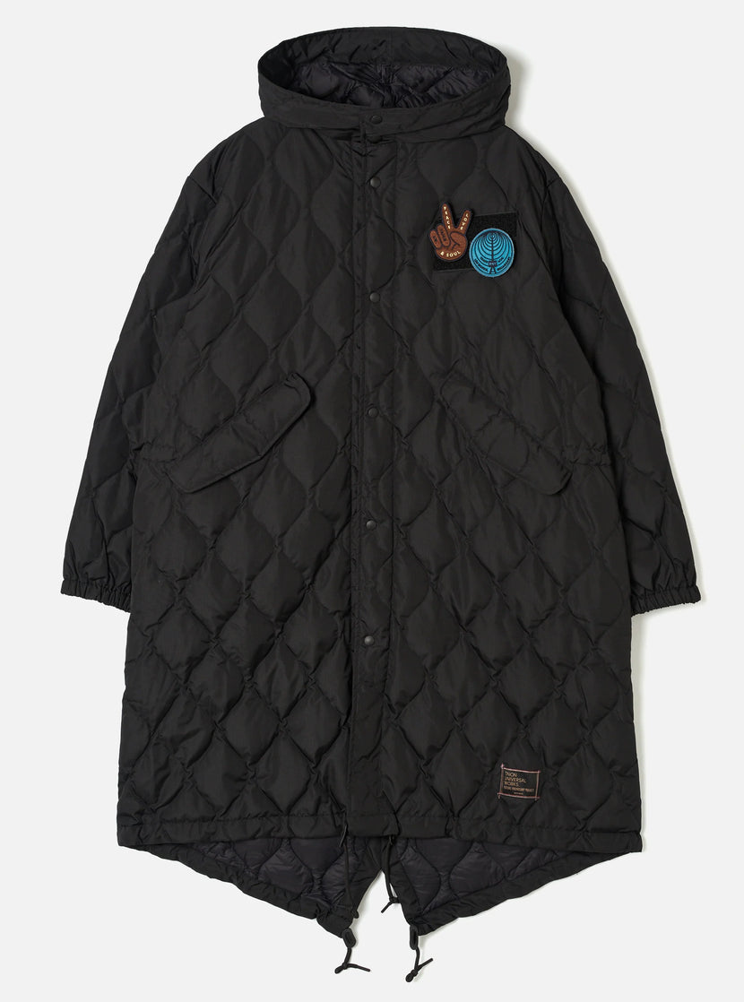 Universal Works x Taion - Down Mod Parka - Black