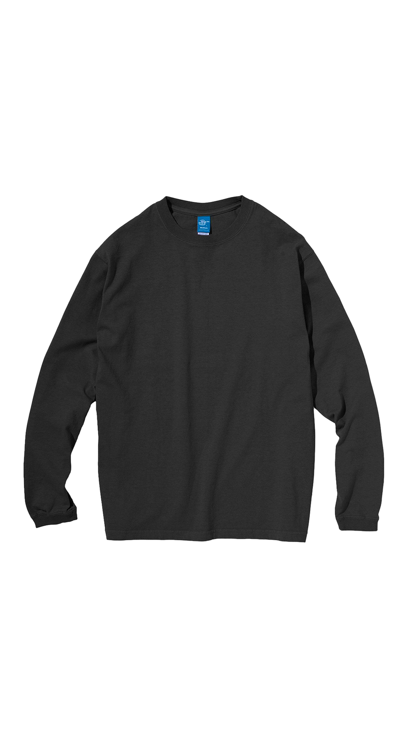 Good On - L/S Crew Tee - Black Manche long