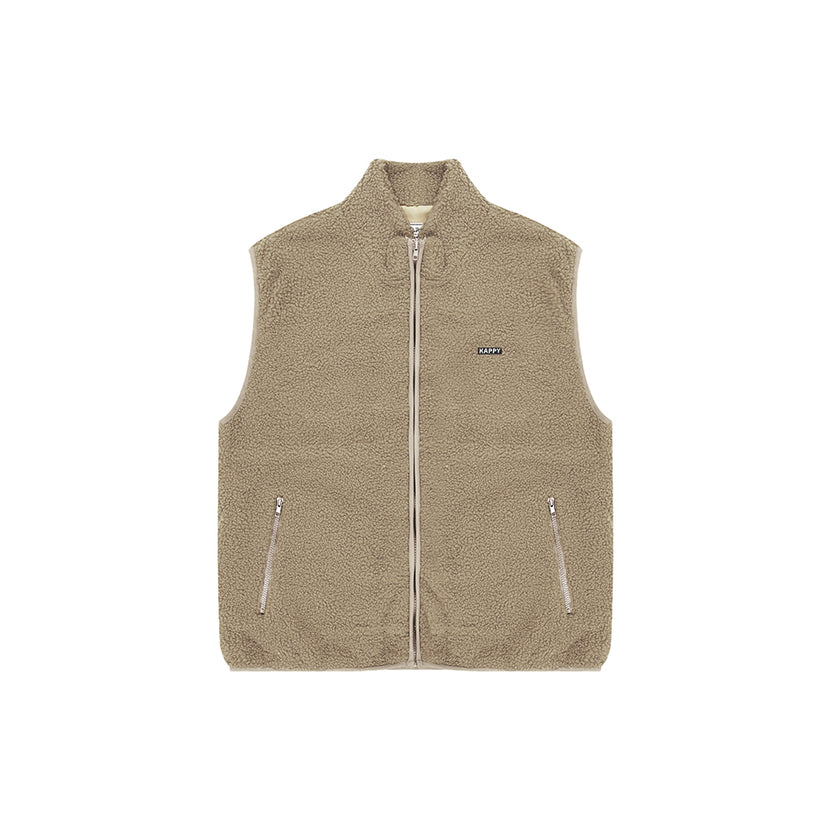 Kappy - Fleece zipper Jacket - Oatmeal