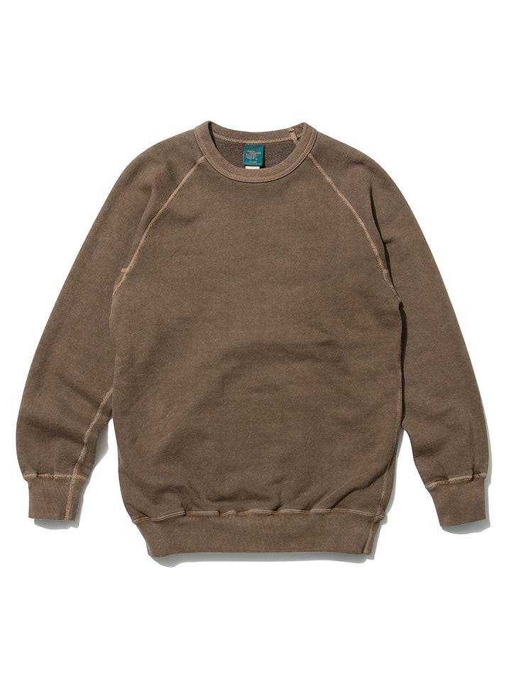Raglan Crew Sweat - P-brown