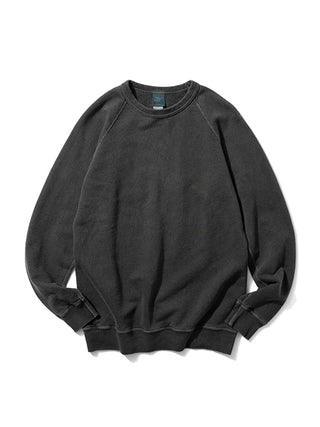 Raglan Crew Sweat - P-black