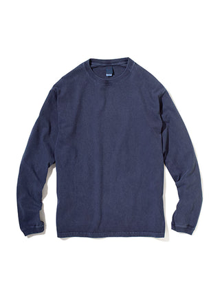 L/S Crew Tee - P-navy