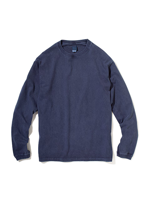 L/S Crew Tee - P-navy