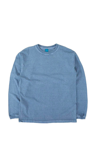 L/S Crew Tee - P/Ajisai Manche long