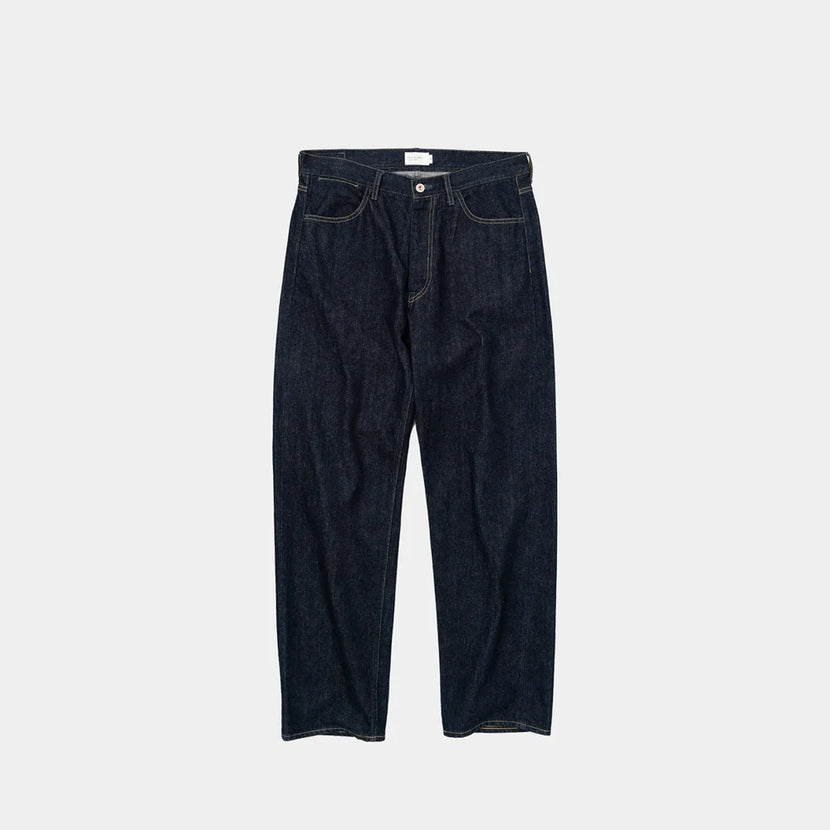 5 Pocket Denim Pants - Navy