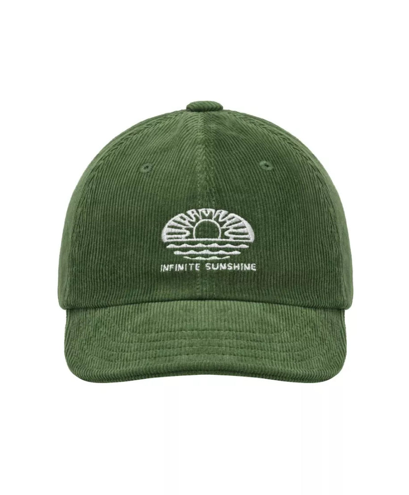 Kappy - Corduroy Sunshine Cap - Green