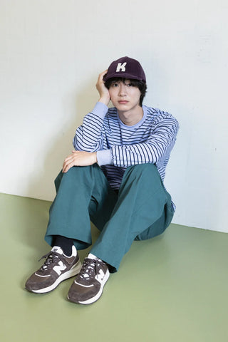 Corduroy Logo Cap - Purple