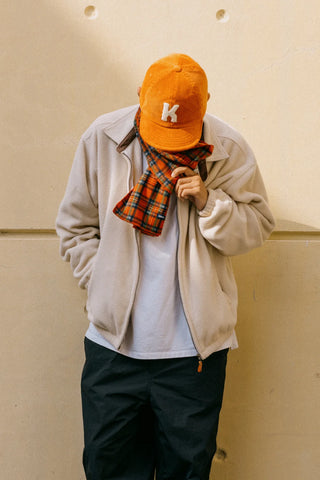 Corduroy Logo Cap - Orange