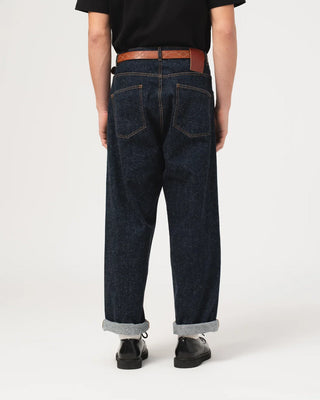 Fit 69 FLH Pants Neppy Denim. Indigo