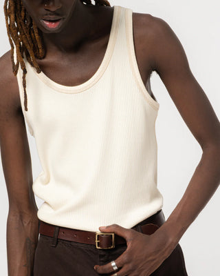 Eat dust - Tank top military crib - Ecru