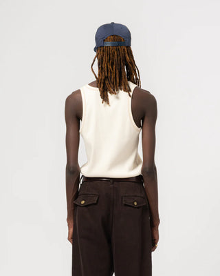 Eat dust - Tank top military crib - Ecru