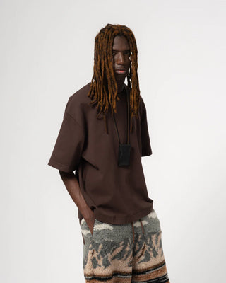 Eat Dust - Power-T Twill Jersey - Coffee Brown