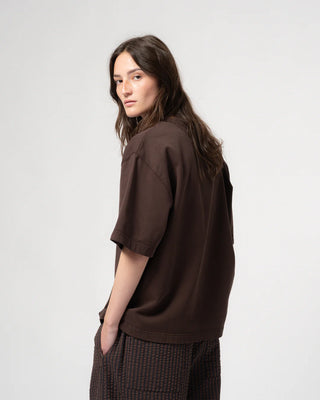 Eat Dust - Power-T Twill Jersey - Coffee Brown