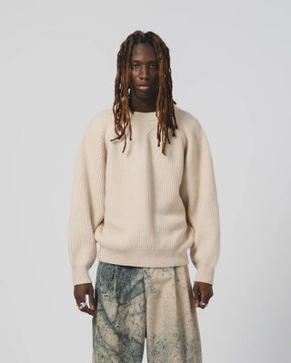 Eat Dust - Crew Neck Sweater - Wheat