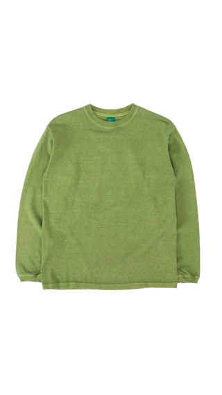 L/S Crew Tee - P/Matcha Manche long