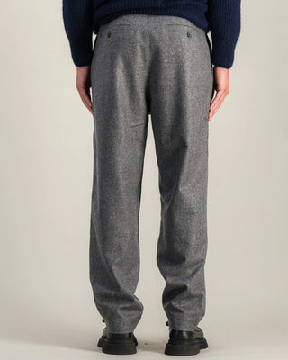 Double Pleats Flannel pants - grey