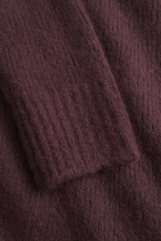 Norse Projects - Rasmus Relaxed Brushed polo - Mahogany
