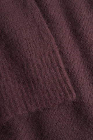 Norse Projects - Rasmus Relaxed Brushed polo - Mahogany