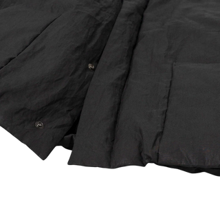 Dolman Sleeve Padded Blouson - Ink Black