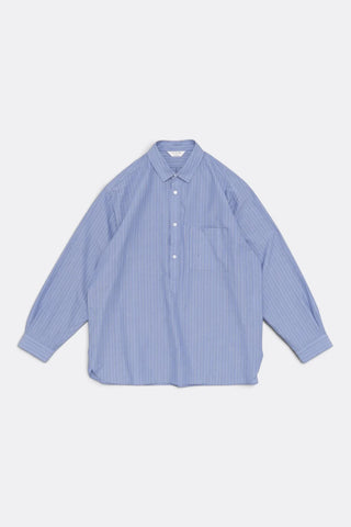 Striped Pullover Shirt - Blue stripe
