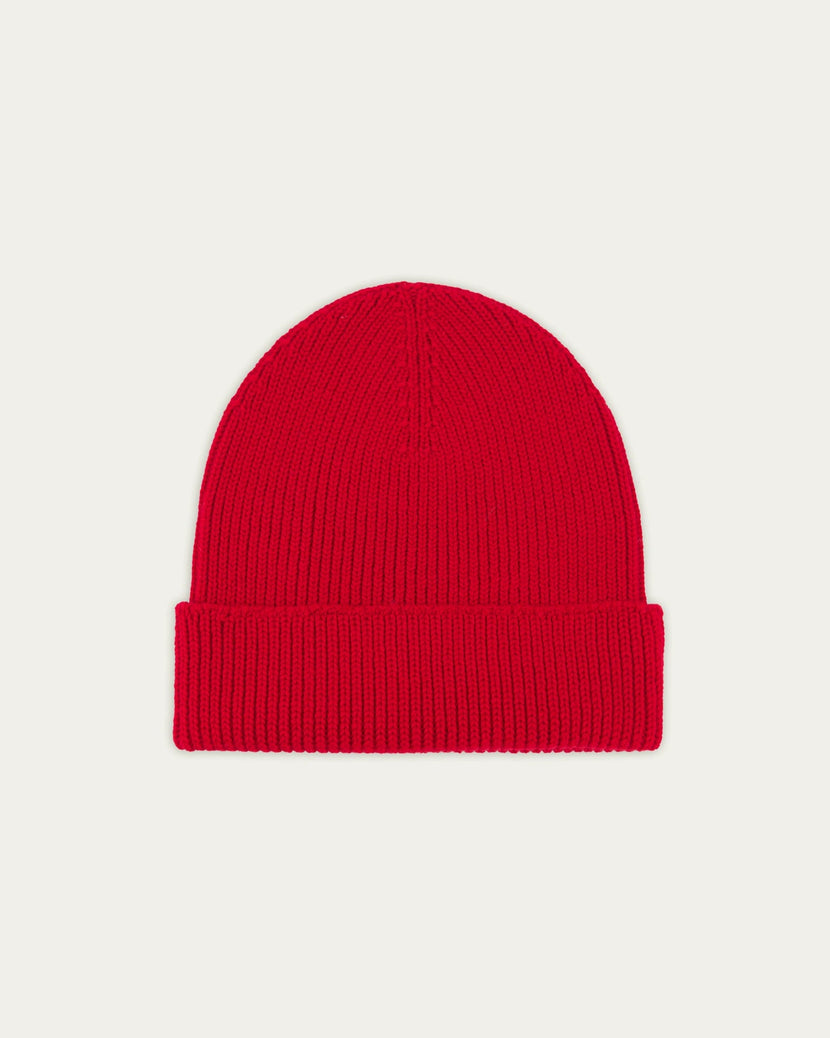 Bonnet Ara - Rouge cousteau — Nitto Knitwear
