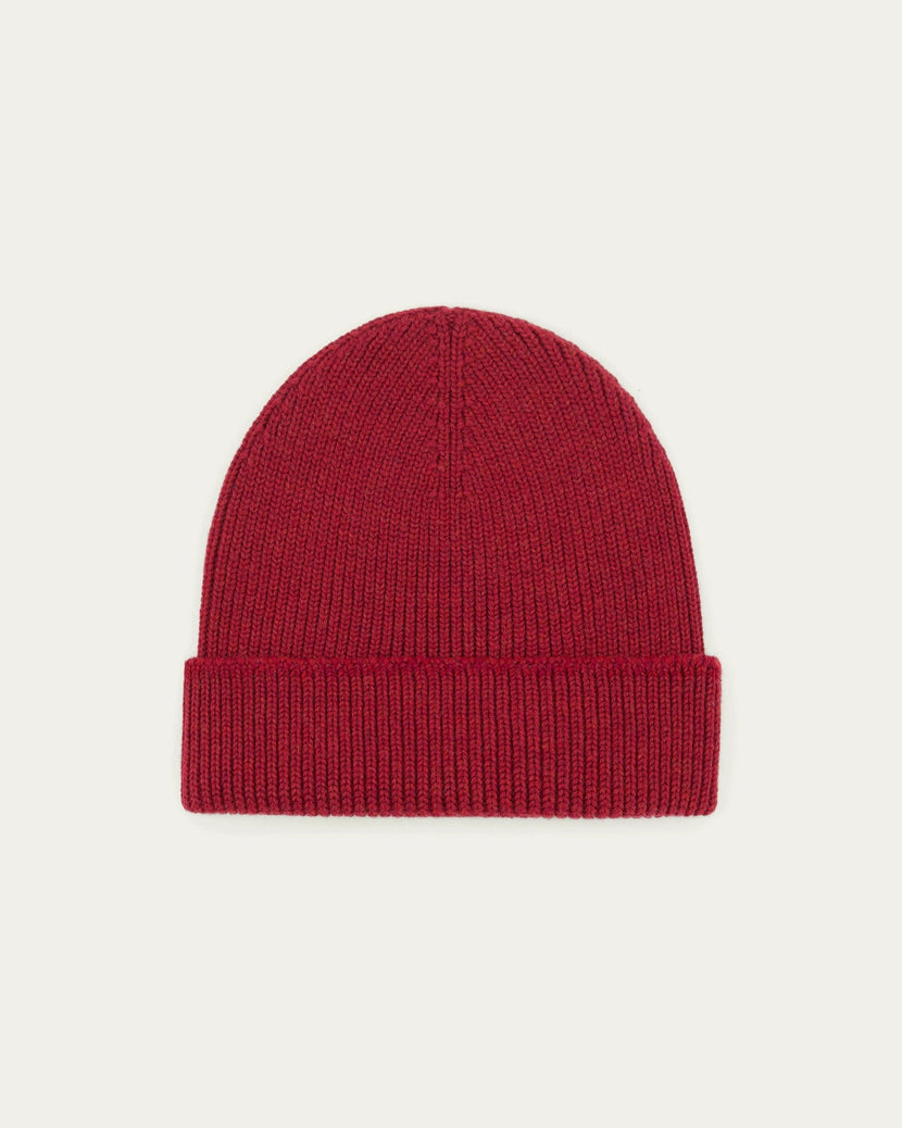 Bonnet Ara - Rouge chiné — Nitto Knitwear