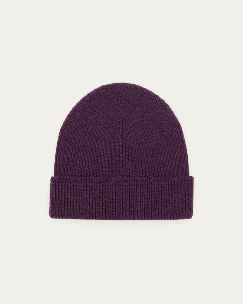 Bonnet Ara - Prune — Nitto Knitwear