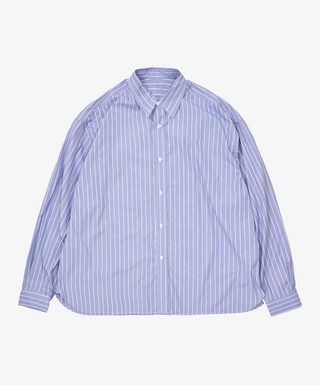 Sillage - Wide Shirt High Count White Stripe