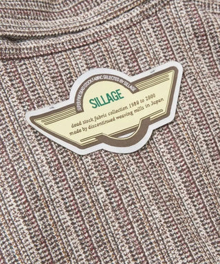 Sillage - Zip Up Blouson deadstock Moon Multi Stripe